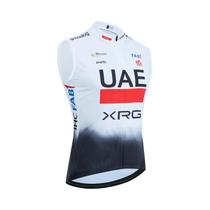 Camisa De Ciclismo Gold 2025 UAE, Jaqueta De Verão Para Homens E Mulheres, Colete De Bicicleta Da