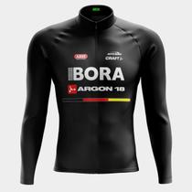 Camisa de Ciclismo Masculina Camisa PRO Manga Longa Proteção Uv Bolsos Traseiros Mtb Cicloturismo Speed Gravel Downhill