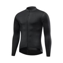 Camisa de Ciclismo Masculina de Manga Comprida - Respirável, Secagem Rápida e Proteção UV