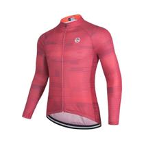 Camisa de Ciclismo Masculina de Manga Longa - Alta Elasticidade para MTB e Estrada