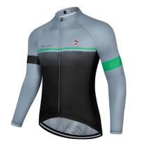 Camisa de Ciclismo Masculina de Manga Longa - Alta Elasticidade para MTB e Estrada Camisa de Ciclismo Masculina de Manga Longa - Alta Elasticidade para MTB e Estrada