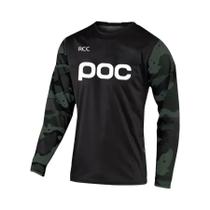Camisa De Ciclismo Masculina De Manga Longa Para Motociclismo Off-Road, MTB, Esportes Ao Ar Livre,