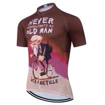 Camisa De Ciclismo Masculina De Verão Com Manga Curta, Top De Corrida Para Bicicleta De Estrada,