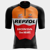 Camisa de Ciclismo Masculina Diversos Modelos Way PRO Manga Curta Modelagem Slim Bolsos Traseiros Gola Crew Mtb Sprint Equipe Downhill Gravel