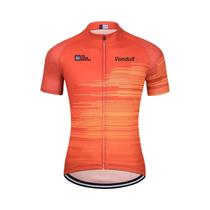 Camisa de Ciclismo Masculina - Manga Curta, Respirável, para MTB e Verão