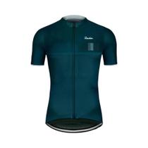 Camisa De Ciclismo Masculina Preta De Manga Curta Raudax Clássica Para Verão