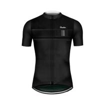 Camisa De Ciclismo Masculina Preta De Manga Curta Raudax Clássica Para Verão