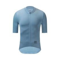 Camisa de Ciclismo Masculina Reflexiva - Manga Curta para Verão, MTB e Downhill