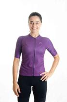 Camisa de Ciclismo Mynd Feminina Basic uva