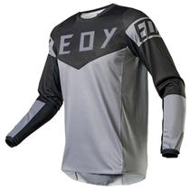 Camisa de Ciclismo Off-Road de Manga Comprida - Respirável e de Secagem Rápida