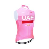 Camisa de Ciclismo Rosa 2025 Emirados Árabes Unidos - Colete para Homens e Mulheres