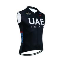 Camisa de Ciclismo Sem Mangas Masculina - Equipe Emirados Árabes Unidos 2025