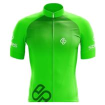 Camisa de Ciclismo Sport Verde Degradê UNISSEX - SOLIFES