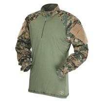 Camisa de Combate Tru-Spec T.R.U. con Cierre 1/4 Woodland 2XL Camisa de Combate Tru-Spec T.R.U. con Cierre 1/4 Woodland 2XL
