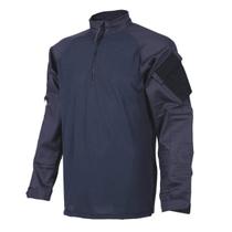 Camisa de Combate Tru-Spec TRU X-Fire con Media Cremallera, Azul Marino, Talla Mediana Camisa de Combate Tru-Spec TRU X-Fire con Media Cremallera, Azul Marino, Talla Mediana