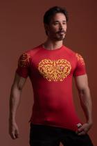 Camisa de Compressão Like Immortality Tribal Red Edition