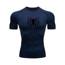 Camisa de Compressão Masculina para Fitness - Secagem Rápida, Ideal para Academia e Corrida