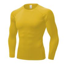 Camisa de compressão Queerier Thermal de manga comprida para homens