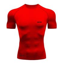 Camisa de compressão térmica Manga Curta United Pro Proteção Solar FPS 50+ Rash Guard
