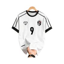 Camisa De Futebol Infantil Brasil Com Listras Retrô, Estampa Respirável E De Secagem Rápida,