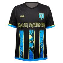 Camisa de Futebol Iron Maiden Fear Of The Dark W A Sport Oficial Camisa de Futebol Iron Maiden Fear Of The Dark W A Sport Oficial