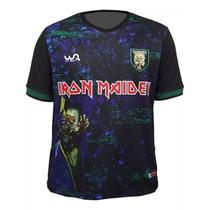 Camisa de Futebol Iron Maiden No Prayer For The Dying W A Sport Oficial