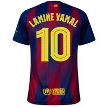 Camisa de Futebol Masculina Lamine Yamal 10 Edição de Torcedor Camisa de Futebol Masculina Lamine Yamal 10 Edição de Torcedor