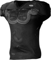Camisa de futebol Rawlings Premium Pro Cut Black Adult 3X Camisa de futebol Rawlings Premium Pro Cut Black Adult 3X