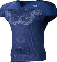 Camisa de futebol Rawlings Premium Pro Cut Practice Royal 2X Camisa de futebol Rawlings Premium Pro Cut Practice Royal 2X