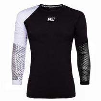 Camisa de Goleiro N1 Preta e Branca