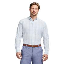 Camisa de hombre IZOD Performance Comfort de manga larga a cuadros