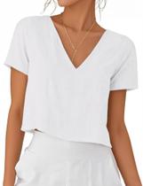 Camisa de linho Kinghua 2026 Spring Summer Beach para mulheres branca Camisa de linho Kinghua 2026 Spring Summer Beach para mulheres branca