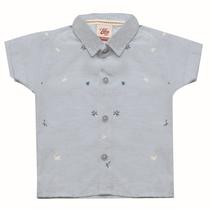 Camisa de Linho para Bebê Menino Tholokko Camisa de Linho para Bebê Menino Tholokko