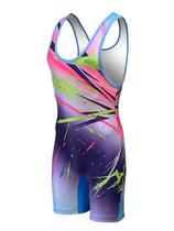 Camisa de Luta Matman The Breakdown Neon Multicolorido 3X-Pequena Camisa de Luta Matman The Breakdown Neon Multicolorido 3X-Pequena