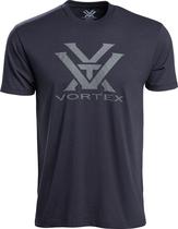 Camisa de manga curta com logotipo Vortex Alpha Small Polar Night
