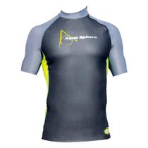 Camisa de Neoprene Aquasphere Aqua Skin Manga Curta Masculina Thermo-Guard para Proteção Térmica Camisa de Neoprene Aquasphere Aqua Skin Manga Curta Masculina Thermo-Guard para Proteção Térmica