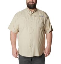 Camisa de pesca Columbia PFG Tamiami II de manga curta - Fossil Camisa de pesca Columbia PFG Tamiami II de manga curta - Fossil
