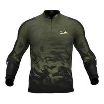 Camisa de Pesca Com Proteção UV Camuflado 05 G - Presa Viva