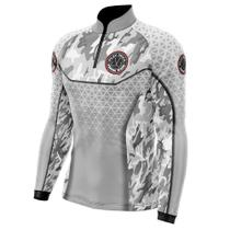 Camisa de Pesca FPS 50+ Cammo White M - Play Pesca