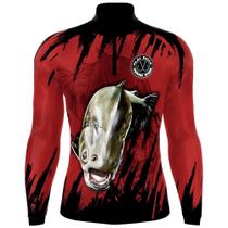 Camisa de Pesca FPS 50+ Tamba Vermelho 02 EX - Play Pesca