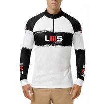 Camisa De Pesca Lumis Lms Rds Com Proteção Solar Uv50 Manga Longa Masculina Camping Corrida Caminhada