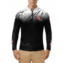 Camisa De Pesca Lumis Lms Rds Com Proteção Solar Uv50 Manga Longa Masculina Camping Corrida Caminhada