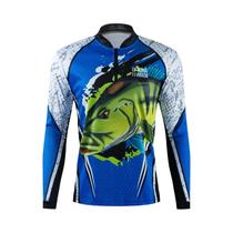 Camisa de Pesca Manga Comprida - Secagem Rápida e Proteção Solar