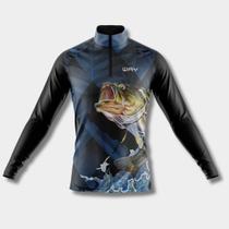 Camisa de Pesca Manga Longa Proteção Uv Anti Mosquito Respirável