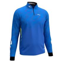 Camisa de Pesca Proteção Solar UV Evo 23 Blue - Faca na Rede