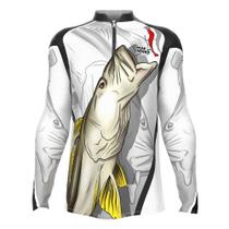 Camisa de Pesca Proteção Solar UV Robalo 2020 - Mar Negro Camisa de Pesca Proteção Solar UV Robalo 2020 - Mar Negro
