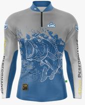Camisa de Pesca Tucunare Lançamento King Brasil Manga Longa e Proteção Solar Camisa de Pesca Tucunare Lançamento King Brasil Manga Longa e Proteção Solar