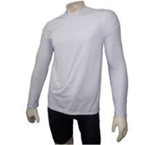 Camisa de proteção uv 50+ (poliester) - branco