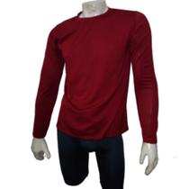 Camisa de proteção uv 50+ (poliester) -vinho