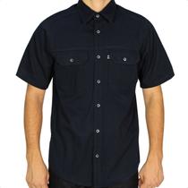 Camisa de Sarja Manga Curta Workshirt